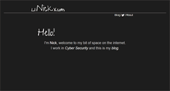 Desktop Screenshot of linickx.com