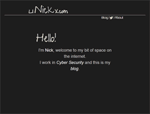 Tablet Screenshot of linickx.com